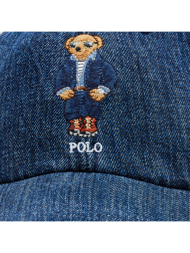 Polo Ralph Lauren Czapka z daszkiem Polo Ralph Lauren 211949925002 Niebieski