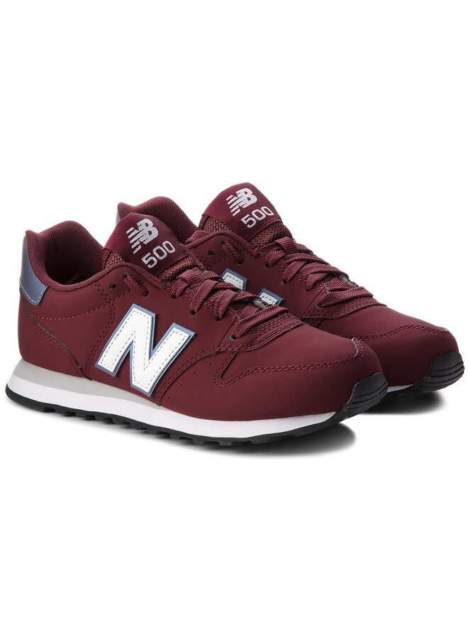 New balance 500 hombre burdeos 2025