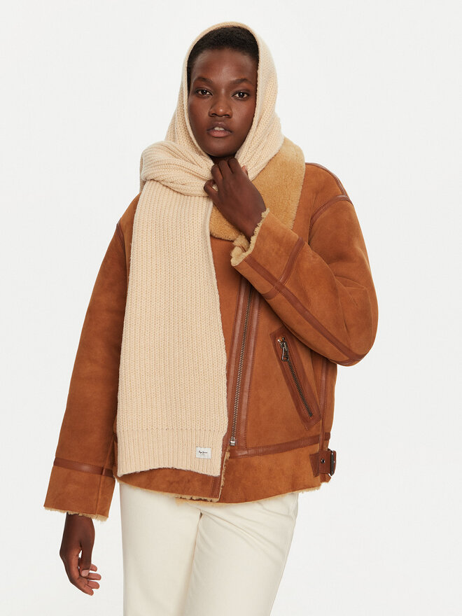 Pepe Jeans Šál Pepe Jeans PL060197 Écru