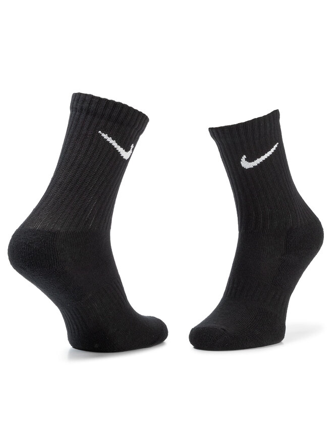 Nike 3 pares de calcetines altos para niño Nike SX7664 010 Negro