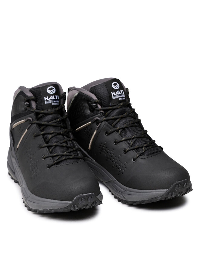 Halti Trekingová obuv Halti Hakon Mid Dx Trekking Shoe 054-2700 Černá