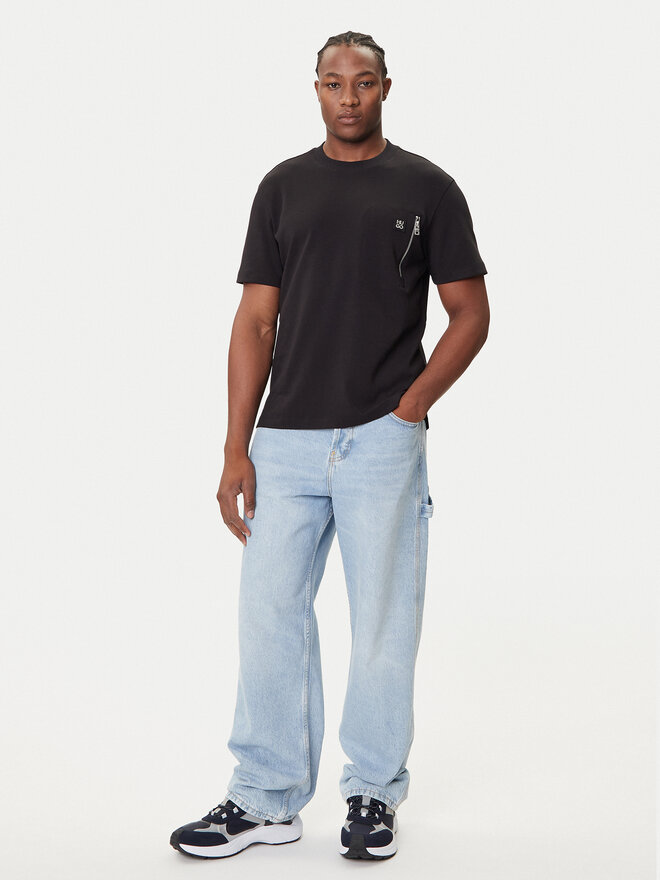 HUGO HUGO Camiseta Dargentee 50542566 Negro Relaxed Fit