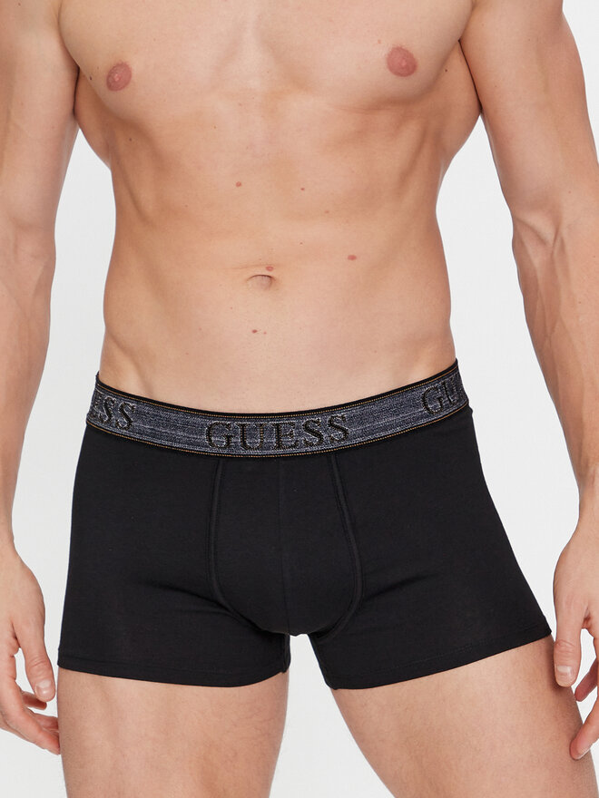 Guess Guess Set 3 parov boksaric U4RG33 K6YW0 Črna