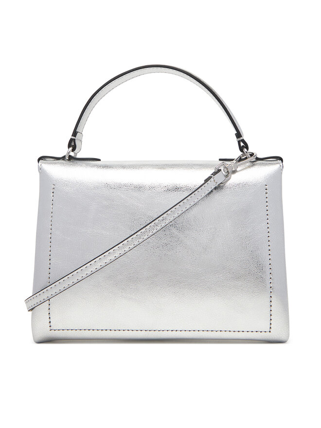 Coccinelle Handtasche Coccinelle S3H Arlettis Smooth Metal E1 S3H 19 03 01 Silberfarben