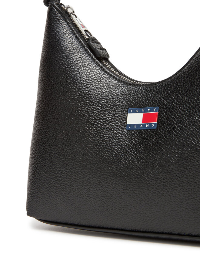 Tommy Jeans Ročna torba Tommy Jeans Tjw Must Shoulder Bag AW0AW17548 Črna