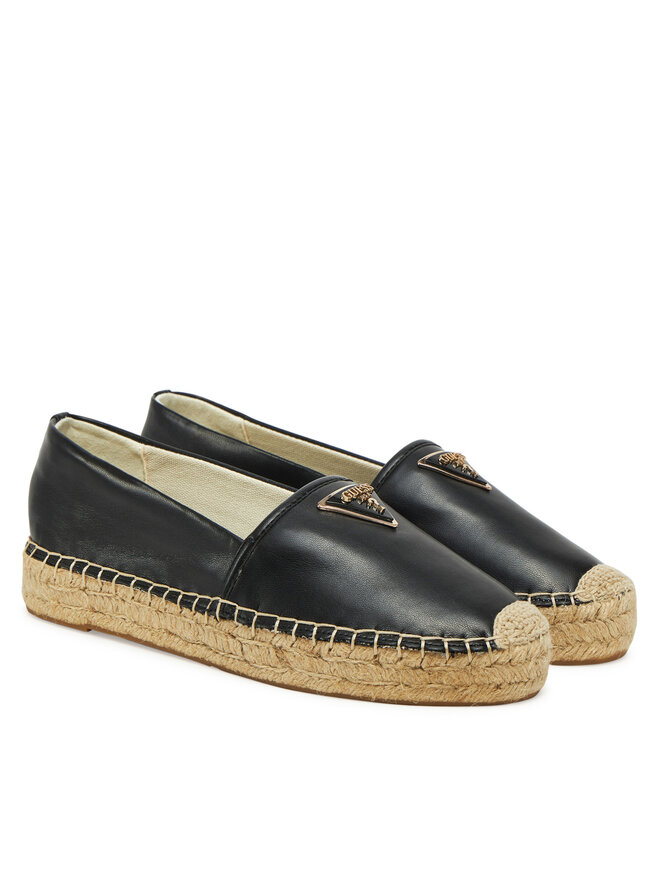 Guess Espadrile Guess FLJLND LEA14 Negru
