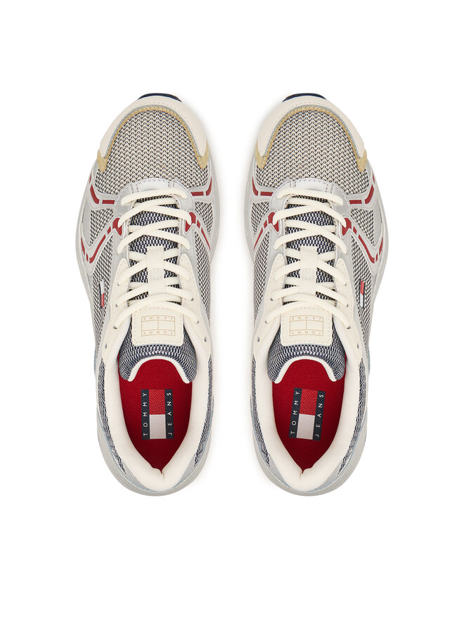 Tommy Jeans Sneakers Tommy Jeans Tjw Modern Runner Metallic EN0EN03153 Grau