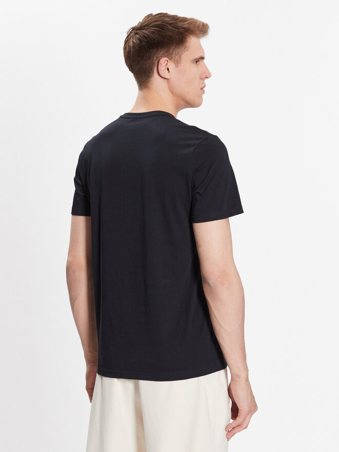 4F 4F T-Shirt 4FSS23TTSHM539 Σκούρο μπλε Regular Fit