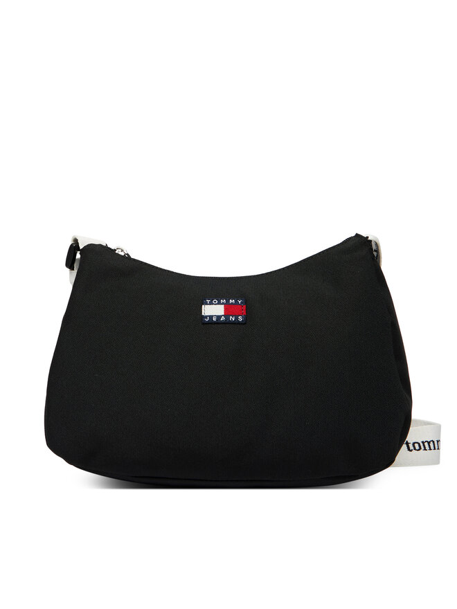Tommy Jeans Handtasche Tommy Jeans Tjw Ess Daily Shoulder Bag AW0AW18463 Schwarz