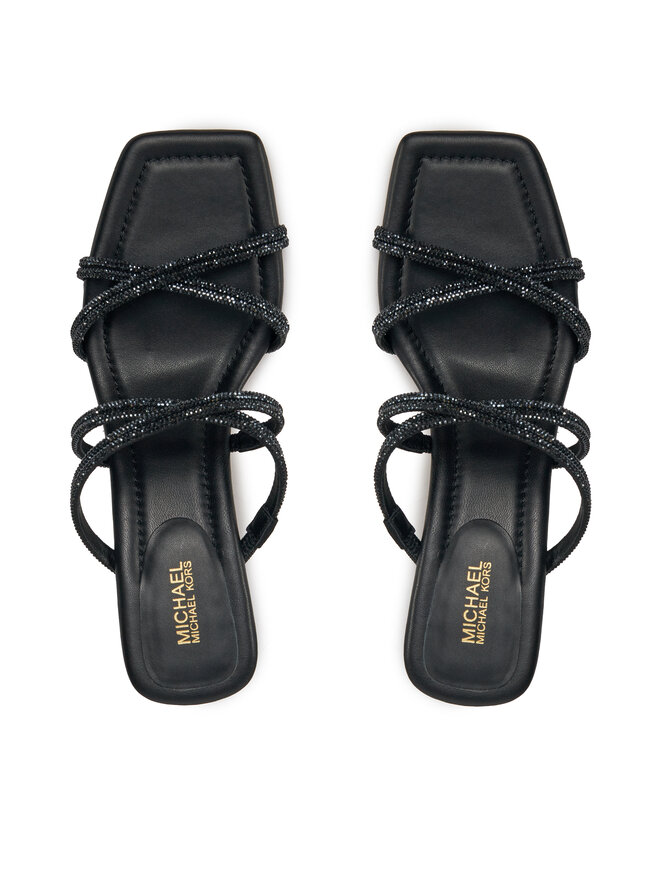 MICHAEL Michael Kors Klapki MICHAEL Michael Kors Corrine Sandal 40R4CNMS1S Czarny