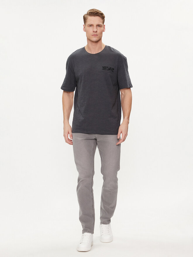 Jack&Jones Jack&Jones Футболка Guru 12249187 Сірий Relaxed Fit