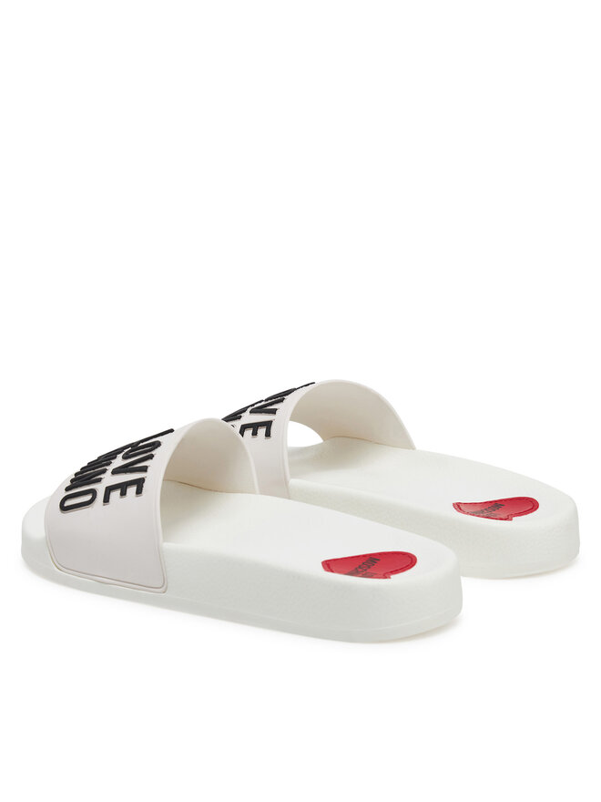 LOVE MOSCHINO Шльопанці LOVE MOSCHINO JA28052G1MI14100 Білий