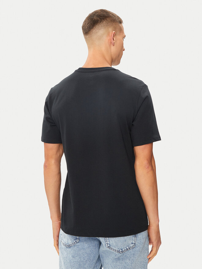 Converse Converse Marškinėliai M Festival Star Chev Tee 10026417-A01 Juoda Regular Fit