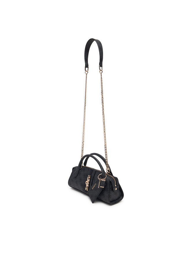 Guess Handtasche Guess Yvonne Logo Mini HWSG23 78760 Dunkelgrau