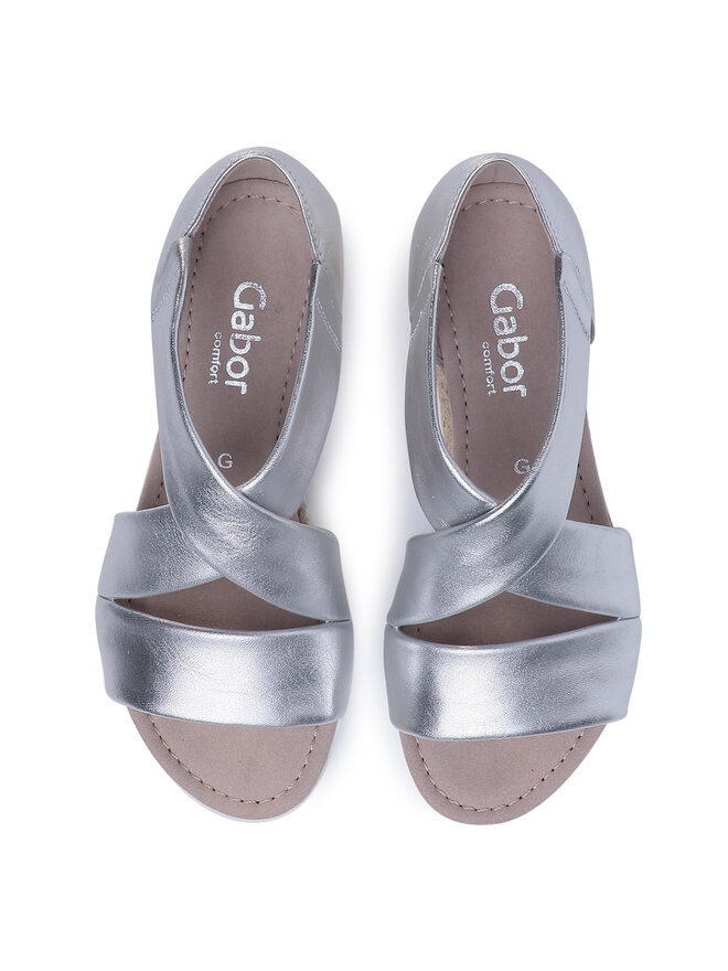 Gabor Espadrilles Gabor 42.711.10 Silberfarben