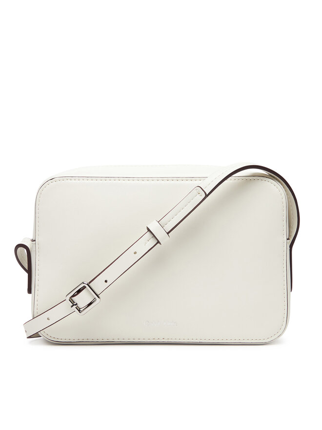Calvin Klein Ročna torba Calvin Klein Ck Camera Bag LV04F3173G Bela