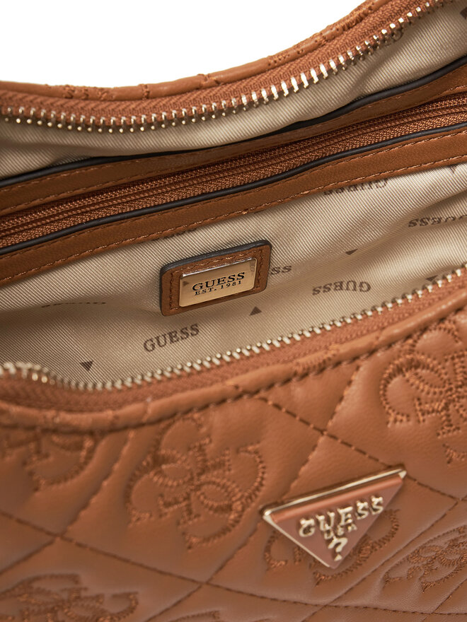 Guess Ročna torba Guess Adelasia HWQL96 58180 Rjava