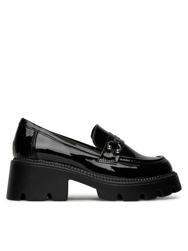 DeeZee Loafersy DeeZee HLD-2016-1 Czarny