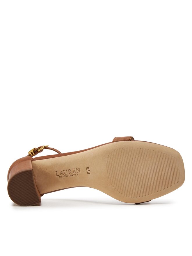 LAUREN RALPH LAUREN Sandály Lauren Ralph Lauren 802927949002 Hnědá