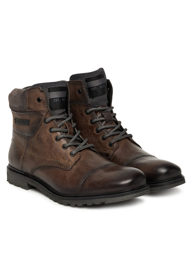 Bugatti Schnürschuhe Bugatti 325-A0U3F-3514 Grau