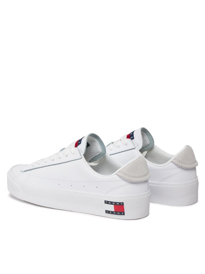 Tommy Jeans Sneakers Tommy Jeans Tjw Vulc Flatform Sneaker Ess EN0EN02509 Alb