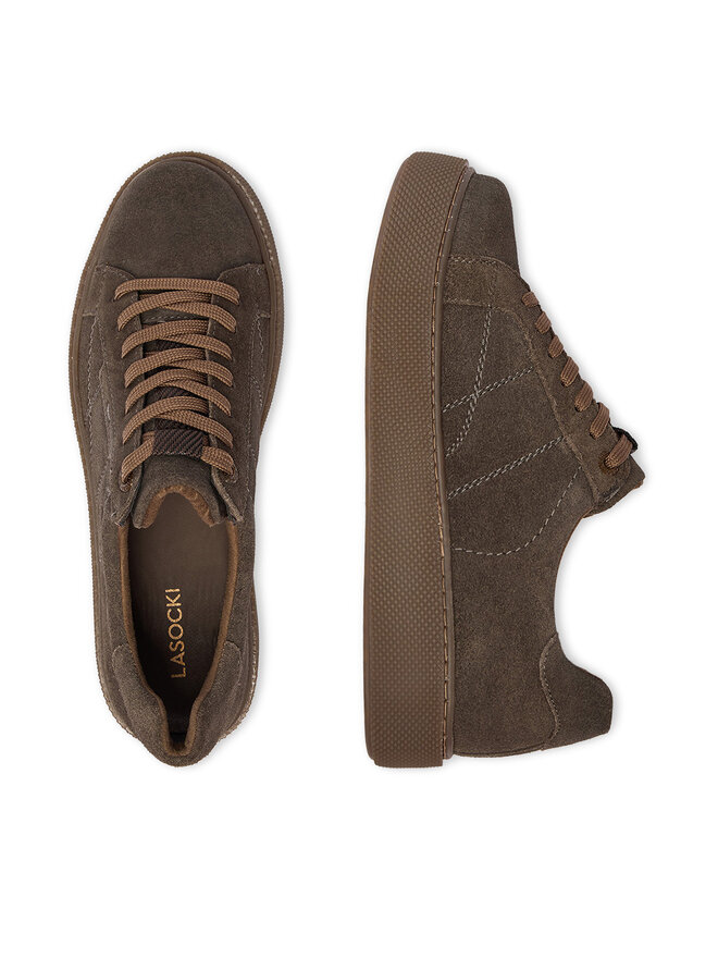 Lasocki Sneakers Lasocki CEO-WI23-CRICKIT-07 Khakifarben