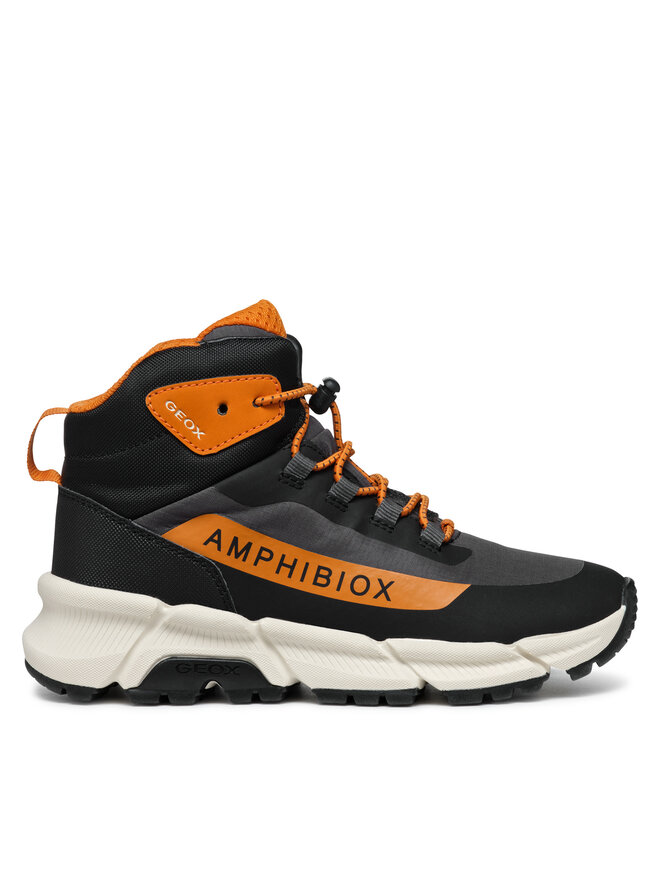 Geox Μποτίνια Geox J Flexyper Plus Boy J46LCA 0FU50 C9291 M Γκρι