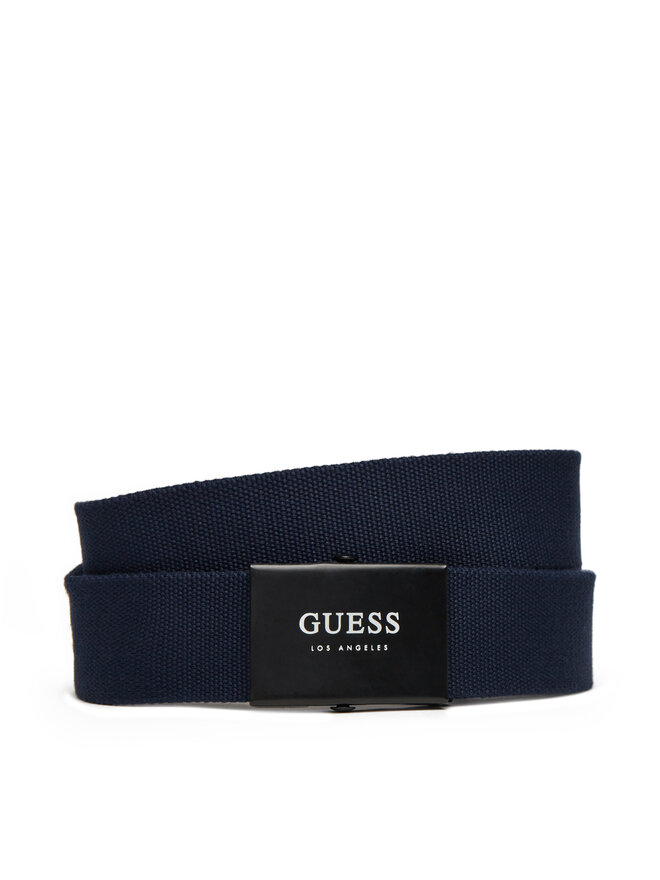 Guess Pasek Męski Guess BMSPAM P5135 Granatowy