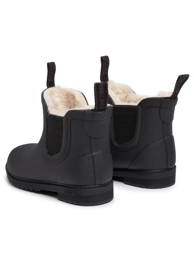 Tretorn Γαλότσες Tretorn Chelsea Winter 47263310 Μαύρο
