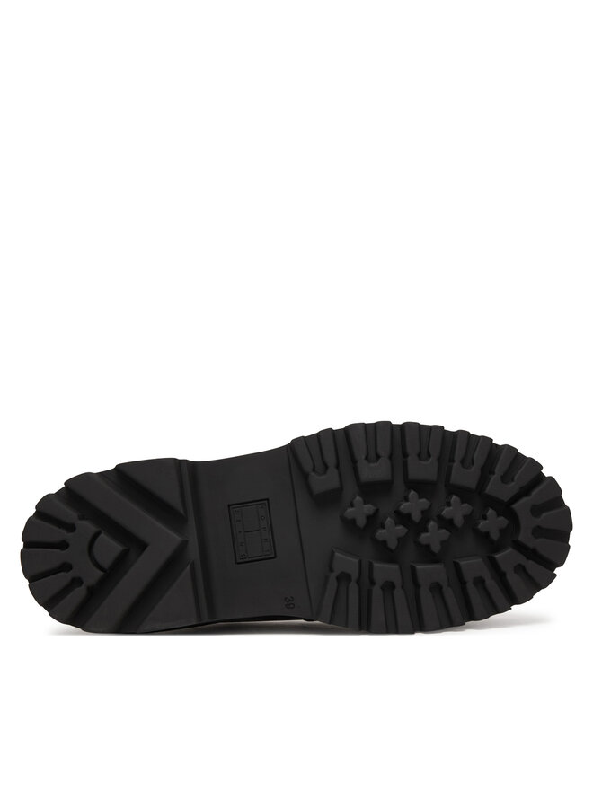 Tommy Jeans Slipper Tommy Jeans Archive '01 Leather Loafer EN0EN03022 Braun