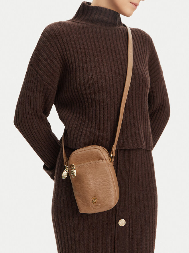 Beverly Hills Polo Club Ročna torba Beverly Hills Polo Club C-BHPC-L-004-08 Bež