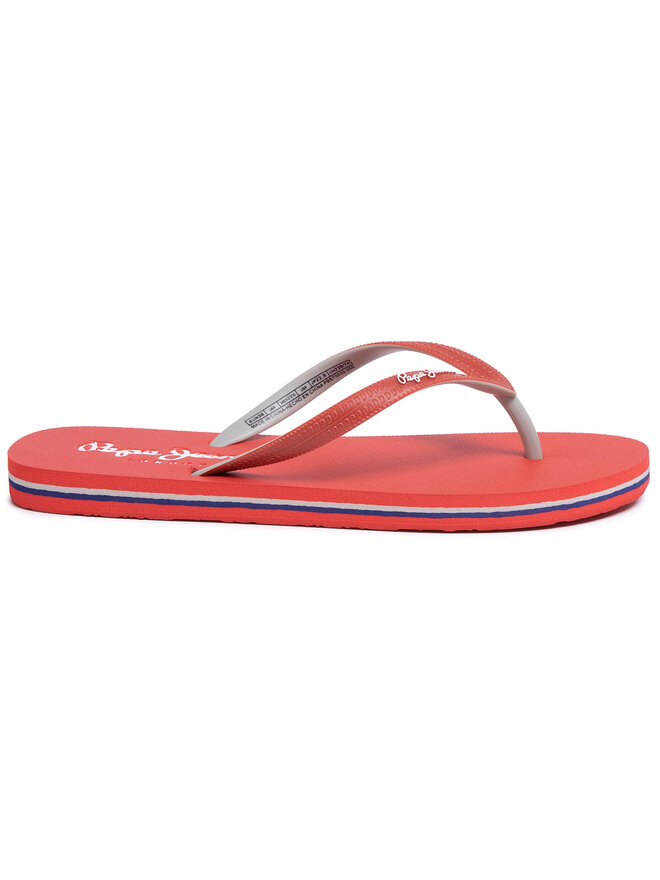 Pepe Jeans Σαγιονάρες Pepe Jeans Beach Basic PBS70032 Κόκκινο