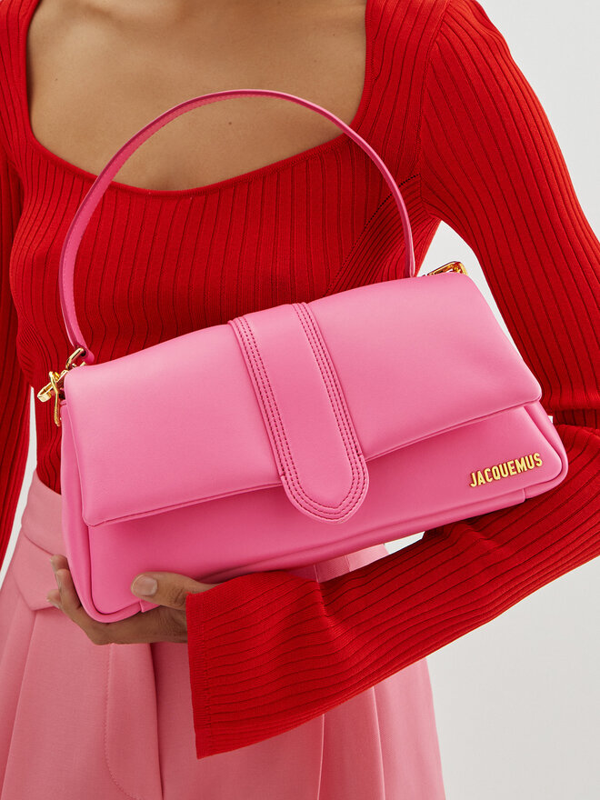 JACQUEMUS Τσάντα JACQUEMUS Le Bambimou 231BA052-3073 Ροζ