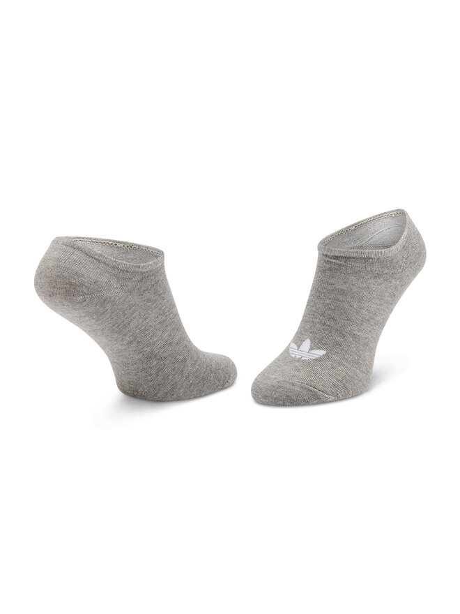adidas Комплект 3 чифта къси чорапи унисекс adidas Trefoil Liner FT8524 Бял