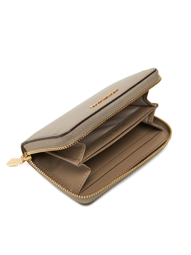 MICHAEL Michael Kors Mazs sieviešu maks MICHAEL Michael Kors Jet Set Small Leather 32F4GJ6D0L Bēšs