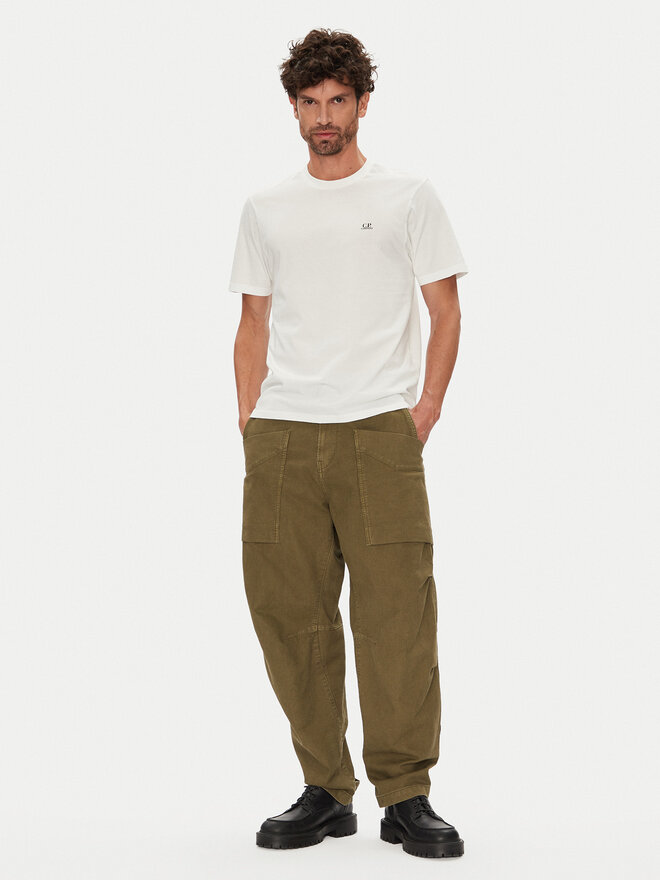 C.P. Company C.P. Company Camiseta RCCMTS725A005100W Écru Regular Fit