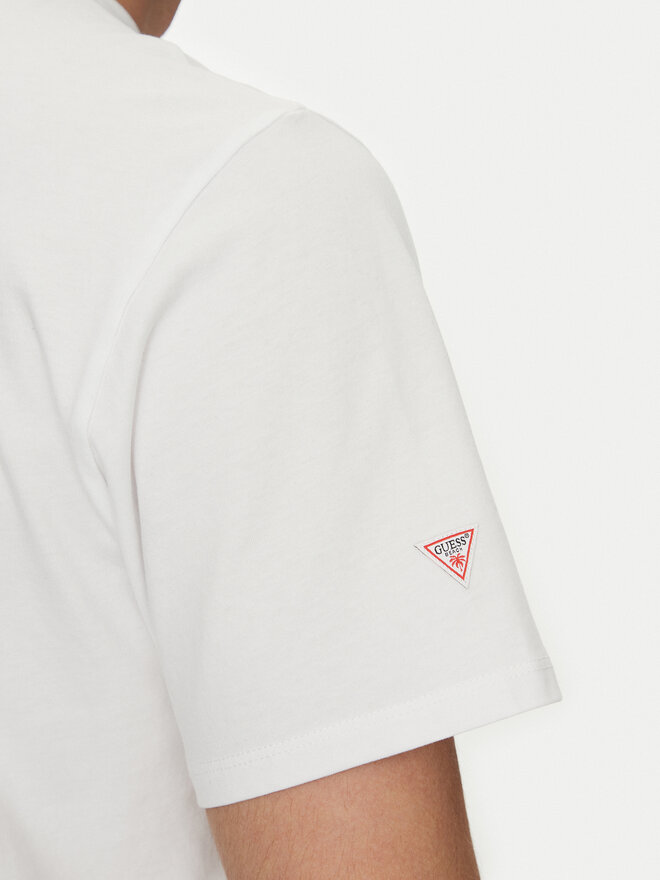 Guess Guess T-Shirt F5GI09 KA260 Λευκό Regular Fit