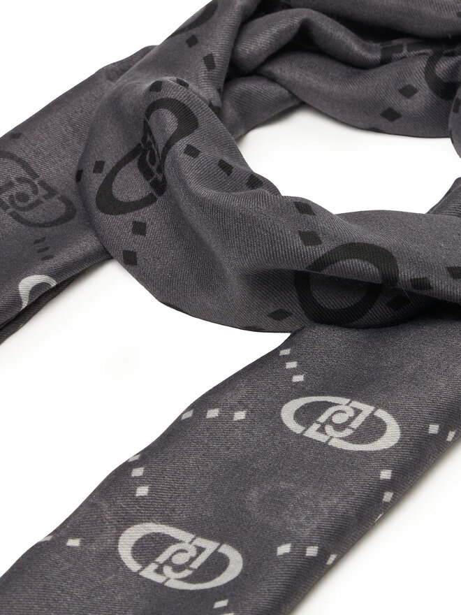 Liu Jo Шал Liu Jo Esc Stola Degrade L 2F5080 T0300 Черен