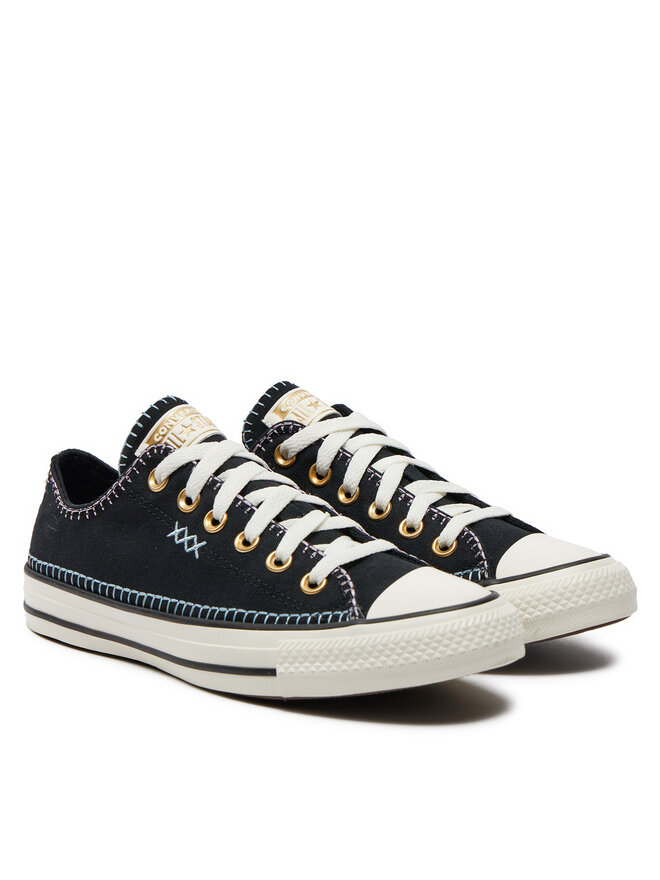 Converse Кеди Converse Chuck Taylor All Star Crafted Stitching Ox A07546C Чорний