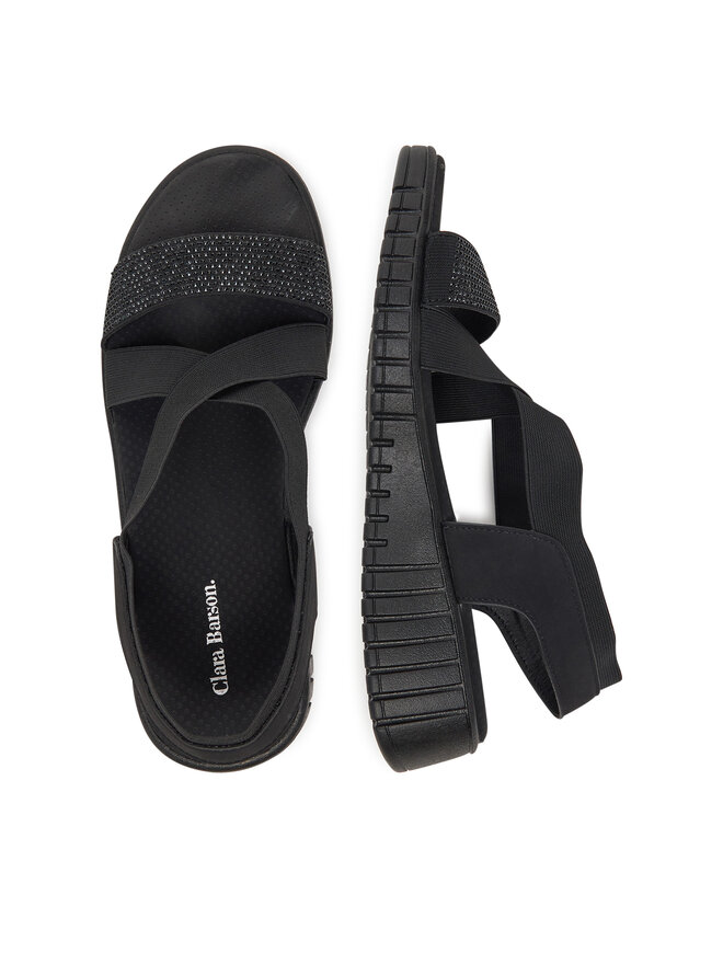 Clara Barson Sandale Clara Barson R24AW02800 Negru