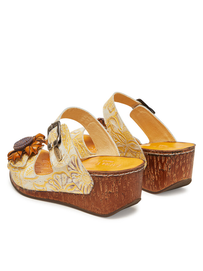 Laura Vita Chanclas Laura Vita Dino 31 Amarillo