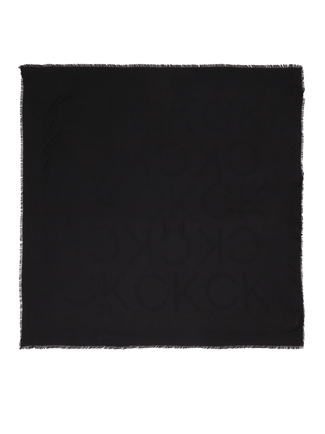 Calvin Klein Бандана Calvin Klein Large Monogram K60K611740 Черен