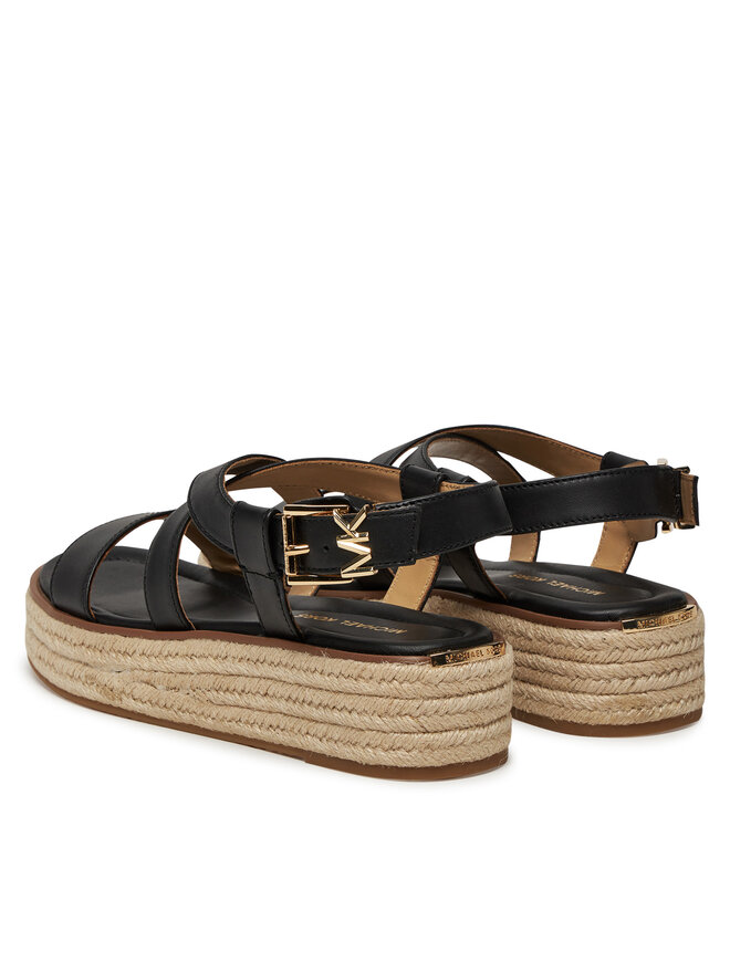 MICHAEL Michael Kors Espadrilky MICHAEL Michael Kors Lynn 40S5LYFS1L Čierna
