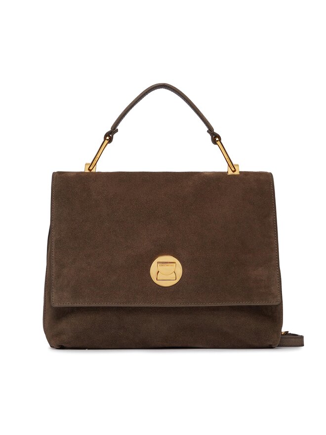 Coccinelle Handtasche Coccinelle MD1 Liya Suede E1 MD1 18 01 01 Braun