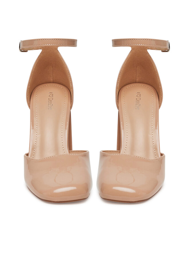 DeeZee Pumps DeeZee LWRK321-1 Beige