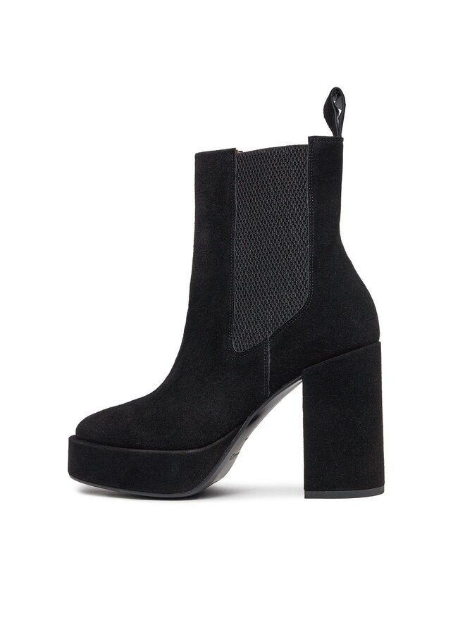 R.Polański Stiefeletten R.Polański 1760 Schwarz