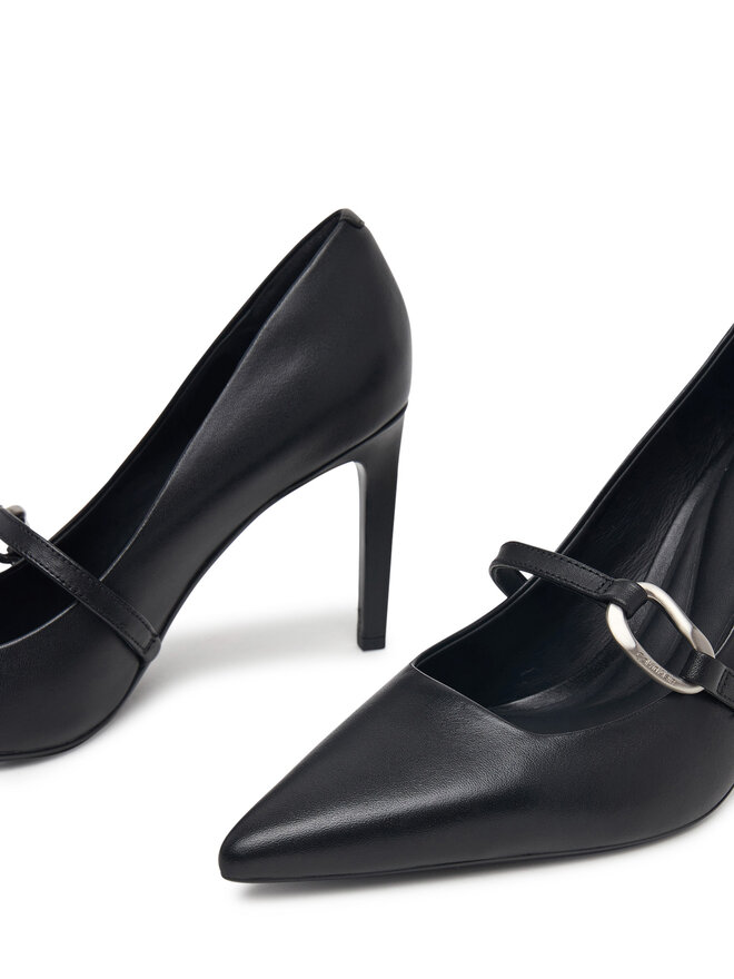 Calvin Klein High Heels Calvin Klein Ess Stiletto 90 Hdw Lth HW0HW03303 Schwarz