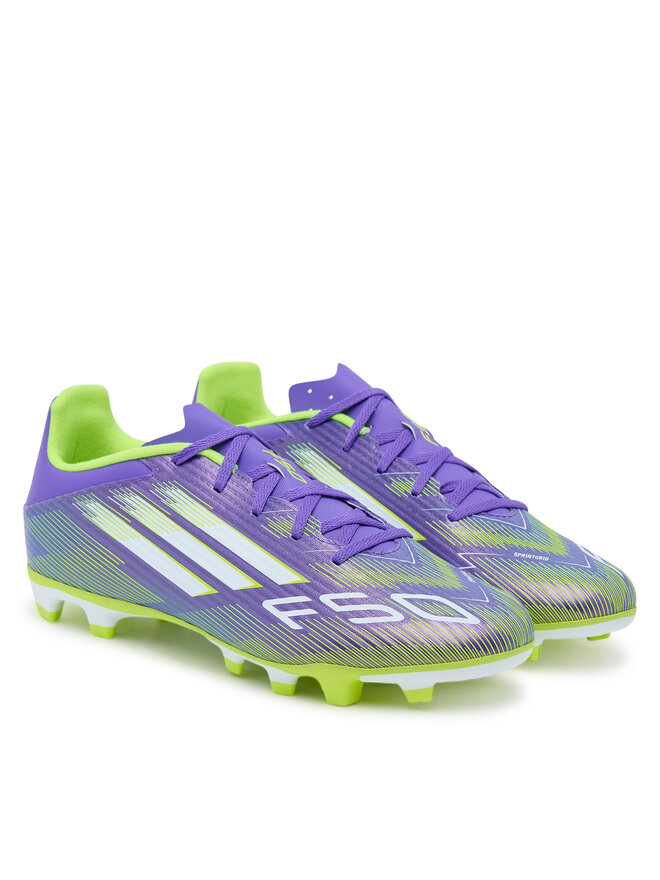 adidas Boty na fotball adidas F50 Club Firm/Multi-Ground Boots JI0043 Fialová