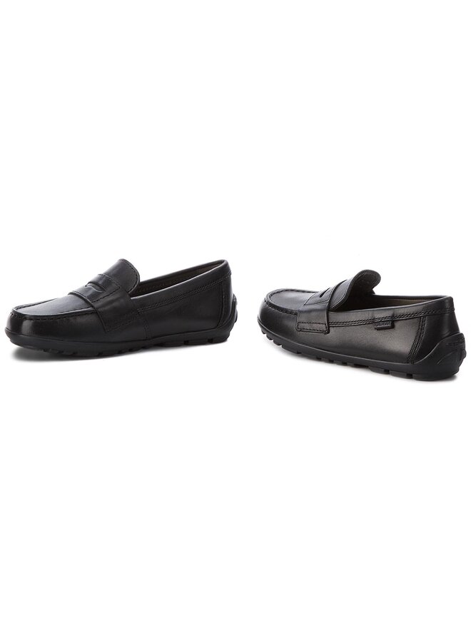 Geox Mokasyny Geox J New Fast B. A J746CA 00043 C9999 S Czarny