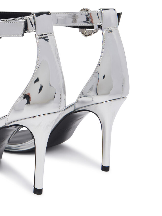 Versace Jeans Couture Босоніжки Versace Jeans Couture 80VA3S76 ZS406 Срібний